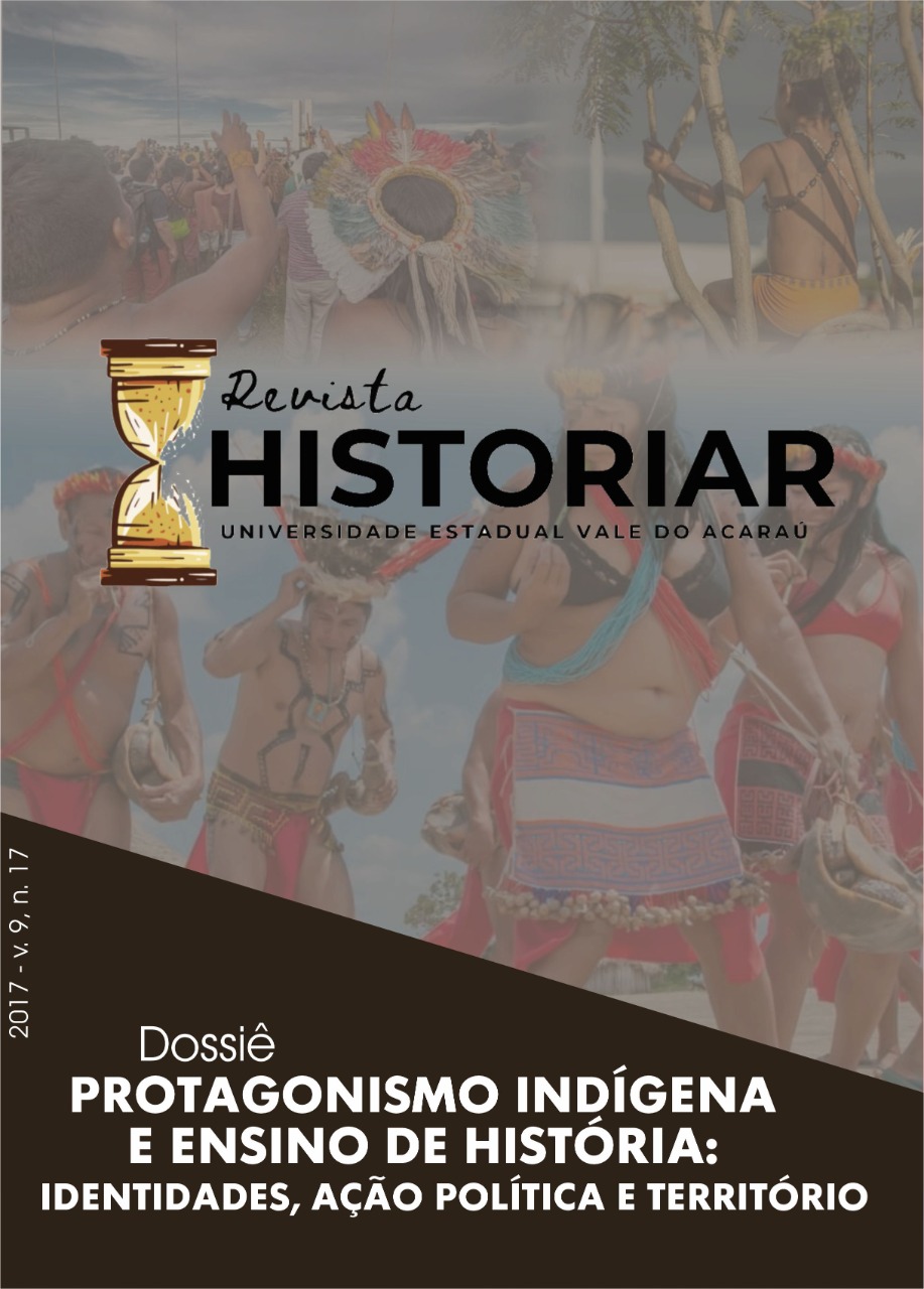 					Visualizar v. 9 n. 17 (2017): Protagonismo indígena e ensino de História: identidades, ação política e território
				